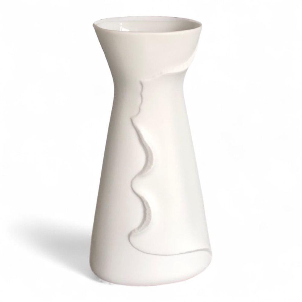 Kaiser Bisque Porcelain Free Form Vase